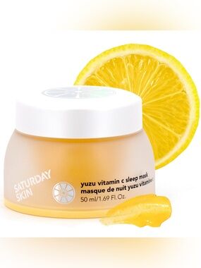 Yuzu Vitamin C Sleep Mask — Yellow